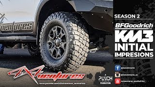 4x4ventures S2Ep3 Ford Ranger amp the BFGoodrich KM3 tires Initial impression [upl. by Nodab895]