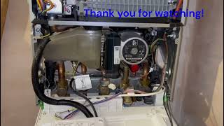 How to clean remove  refit condensate trap Worcester SI combi boiler step by step [upl. by Arundel]