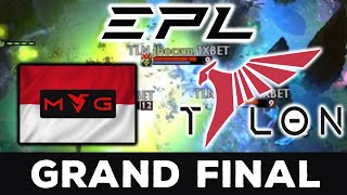 GRAND FINAL TALON vs THE LOWER BRACKET RUN TEAM  TALON ESPORTS vs MAGID  EPL SEA S1 DOTA 2 [upl. by Hooker]