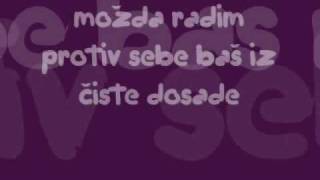 Prezivecu  Ana Bebic  lyrics reci pesme [upl. by Airehs]