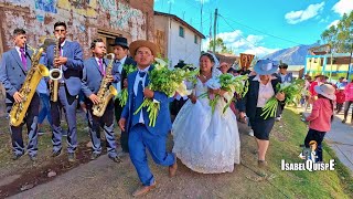 Matrimonio CostumbristaPaucarbambaHuancavelica Perú  Isabel Quispe [upl. by Ruenhcs]