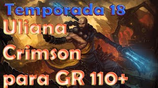 Diablo 3 Probando Monje UlianaCrimson en GR112 [upl. by Sldney]