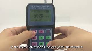 Handy roughness measuring device good manufacturer Chinesephased array detector demo factory [upl. by Amberly]