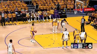 NBA 2K23 Ultra Realistic Simulation  Warriors vs Lakers GAME 6  May 13 2023 NBA Playoffs [upl. by Nwahsuq]