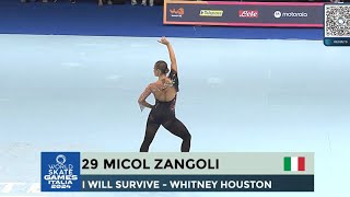 Micol Zangoli ITA  Short Program  Senior Ladies  Mundial Italia Rimini 2024 [upl. by Auqinal228]