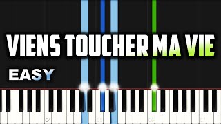 Hillsong  Viens Toucher Ma Vie  EASY PIANO TUTORIAL BY Extreme Midi [upl. by Ahsilef]