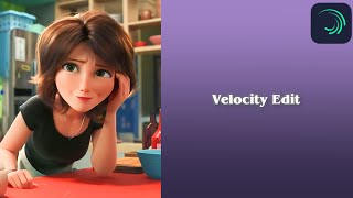 velocity edit in alight motion tutorial with preset [upl. by Hazlip414]