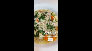 Krupnik  Sopa de cebada perlada [upl. by Rickey]