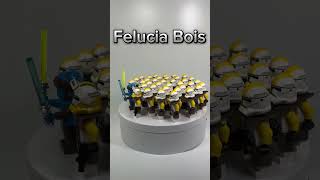 Felucia Bois  Aayla amp The 327th Corps Ready for Battle  legoshorts legostarwarscustom lego [upl. by Rizika54]