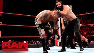 Heath Slater vs Elias Raw April 2 2018 [upl. by Nair481]