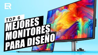 6 Mejores Monitores Para Diseño Grafico Relación Calidad Precio [upl. by Shifrah]