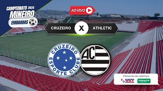 CAMPEONATO MINEIRO 2024 ATHLETIC E CRUZEIRO [upl. by Amahcen]