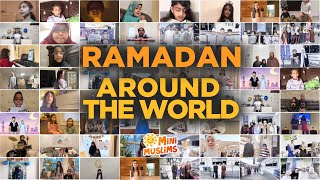 Ramadan Around The World Compilation Video 🌙 MiniMuslims Challenge ☀️ [upl. by Daph]