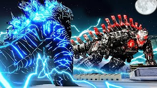 GODZILLA x KONG BATTLE ROYALE in Kaiju Arisen ROBLOX [upl. by Anor815]