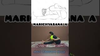 marichyasana A yoga marichyasana [upl. by Lothair]