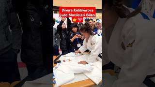 Diyora Keldiyorova judo Muxlislari Bilan diyorakeldiyorova ViralShorts rek reels judo trending [upl. by Eittak]