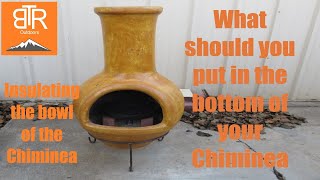 What should you put in the bottom of your Chiminea [upl. by Nosde]