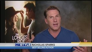 Author Nicholas Sparks talks quotThe Longest Ridequot [upl. by Castle]