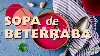 SOPA DE BETERRABA MARAVILHOSA  Vida Veda Na Cozinha [upl. by Arocat]