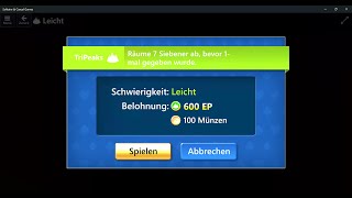 Microsoft Solitaire Collection TriPeaks Easy February 10 2024 Daily Challenges [upl. by Mag956]