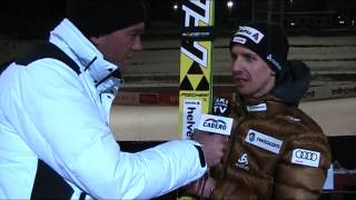 Simon Ammann im Interview  Kuusamo 29112014 [upl. by Odnamla]