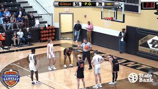 Pleasant Grove Hawks Boys Basketball vs Gilmer Buckeyes [upl. by Aoht]