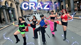 KPOP IN PUBLIC  24h CHALLENGE LE SSERAFIM 르세라핌  CRAZY Dance Cover by UNCODED CREW from Italy [upl. by Destinee]