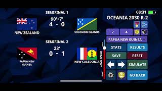 OFC 2030 World Cup Qualifiers  International Football Simulator [upl. by Nodarb]