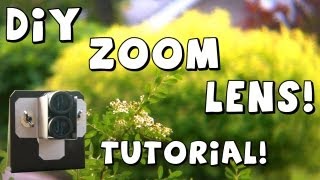 DIY ZoomTelephoto Lens Tutorial [upl. by Nnaylloh876]