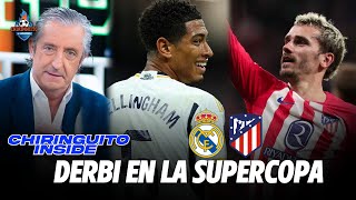 ⚽️ SUPERCOPA en CHIRINGUITO INSIDE  REAL MADRIDATLETI  Semifinales [upl. by Saitam]