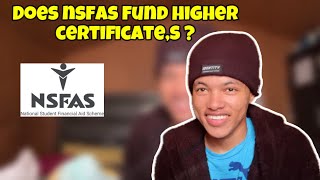 Does Nsfas offer funding for higher certificates [upl. by Asiulana238]