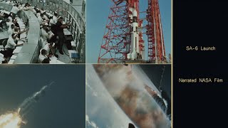 SA6 Launch Narrated NASA Film [upl. by Melvina673]