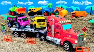 Camión de Construcción para niños  Carros y Maquinas de Construcción  Vehicles For Kids [upl. by Gessner]