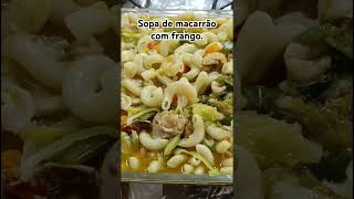 Sopa de macarrão com frango [upl. by Susanne101]