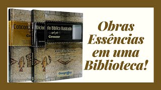 Coleção Crescer Dicionário e Concordância da Bíblia  Cristão Literário [upl. by Yrahk]