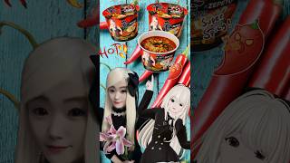 🌶️ SPICY INSTANT CUP NOODLE NONGSHIM X ZEPETO nongshim ZEPETOAnime shorts [upl. by Nueovas]