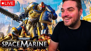 LIVE Warhammer 40k Space Marine 2 Platinum Trophy Grind  Voidsong Angel of Death [upl. by Moureaux]