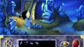 Lets Play Kings Quest 7  part 15  Ooga Booga [upl. by Anelam]