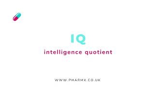 IQ  Intelligence Quotient  Pronunciation [upl. by Aynotak]