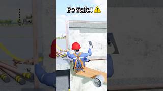 ELECTRICAL WORK SAFETY worksafety safetyfirst safetyalways electricalshorts engineering safe [upl. by Michaeu]