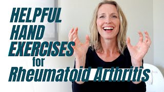 7 Helpful Hand Exercises for Rheumatoid Arthritis A Beginner Hand Workout [upl. by Thekla]