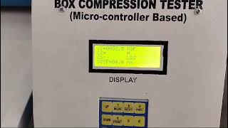 Digital Box Compression Tester [upl. by Ciapas]