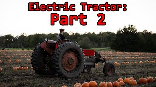 Adding a fake clutch amp more to my electric tractor conversion [upl. by Aiveneg812]