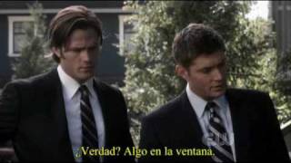 5x05  Jared y Jensen Hablan español Jared mas que Jensen xD [upl. by Ennovahc]