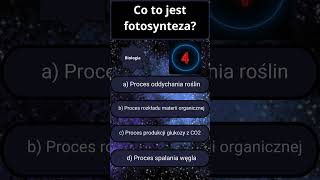 Co to jest fotosynteza Czas na quiz quiz [upl. by Anyehs]