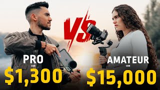 PRO con iPhone 15 Vs PRINCIPIANTE con 15000 en equipos [upl. by Schurman]