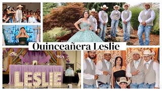 Quinceañera Lesliecoronaciónbrindis baile [upl. by Slemmer]