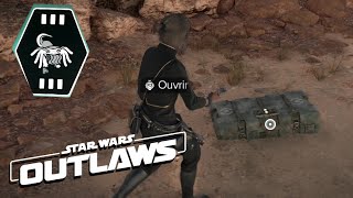 Où trouver des CACHES DE CONTREBANDE  débloque la capacité PILLAGE ASSISTÉ  STAR WARS OUTLAWS [upl. by Jahdiel]