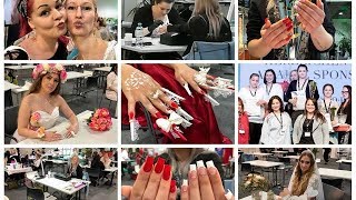 Beautymesse amp Nageldesign Bundesmeisterschaft GRAZ 😍 VLOG [upl. by Einaffyt]