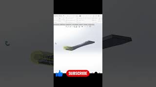 sheet metal tutorial for beginners solidworks viral viralshorts youtubeshorts [upl. by Durston]